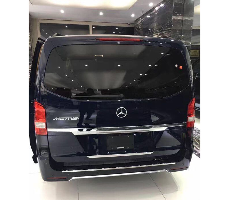 Mercedes Benz tail door bright strip